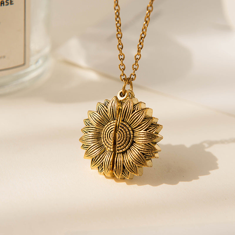 Sunflower Necklace