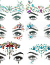 Crystal Jewels Face Art