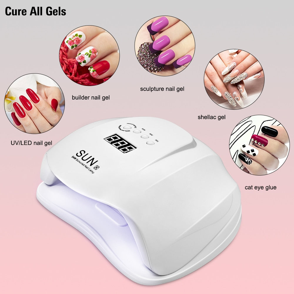 SUN UV Nail Lamp LED Nail Dryer