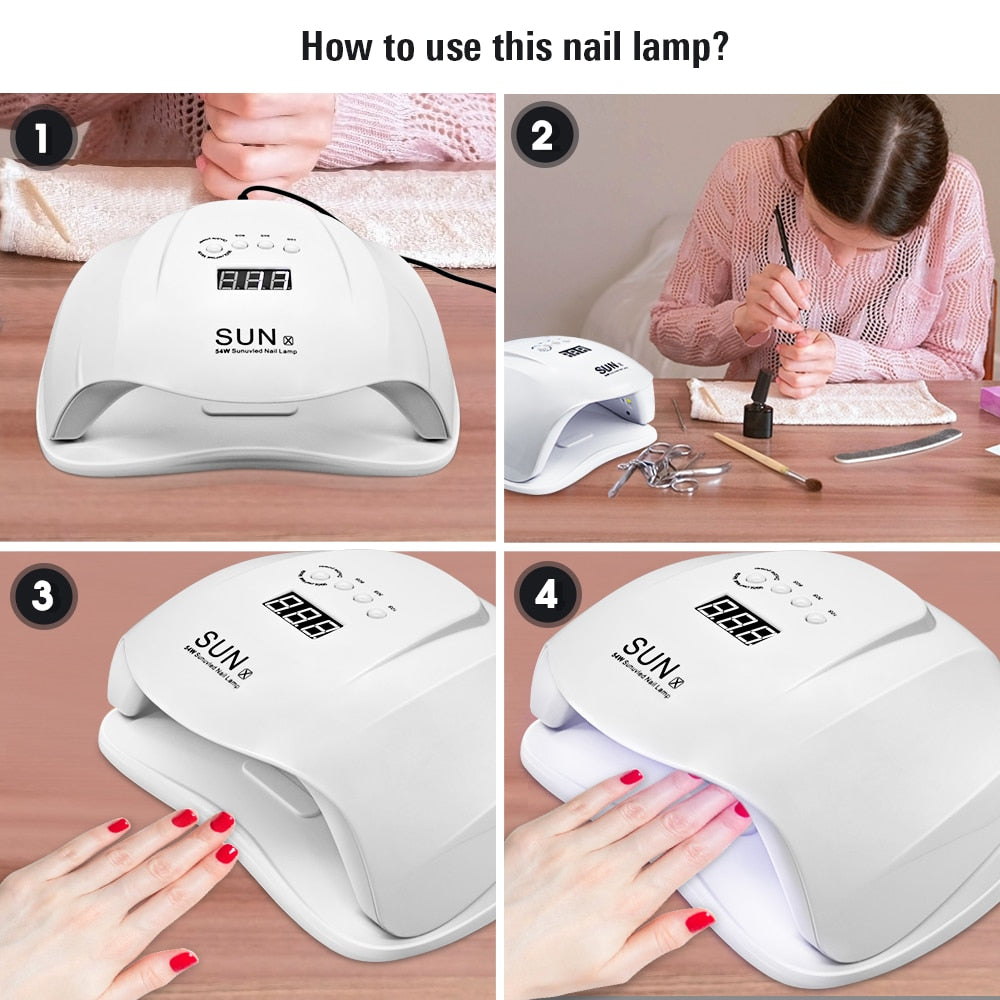 SUN UV Nail Lamp LED Nail Dryer