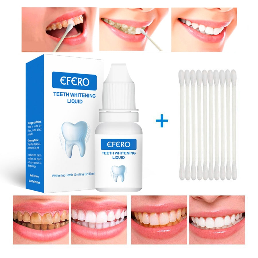 EFERO Teeth Whitening Essence Oral Hygiene Cleaning Serum
