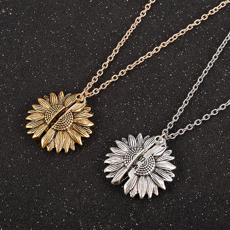 Sunflower Necklace