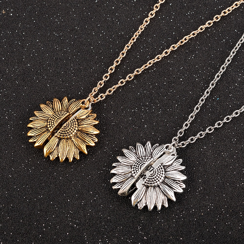 Sunflower Necklace