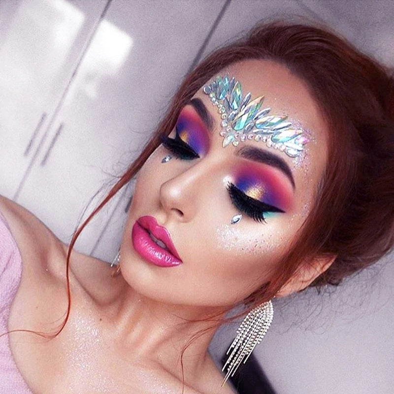 Crystal Jewels Face Art