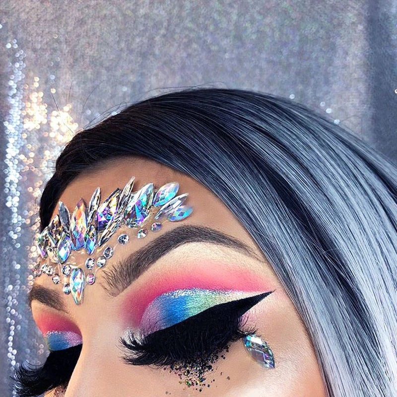 Crystal Jewels Face Art