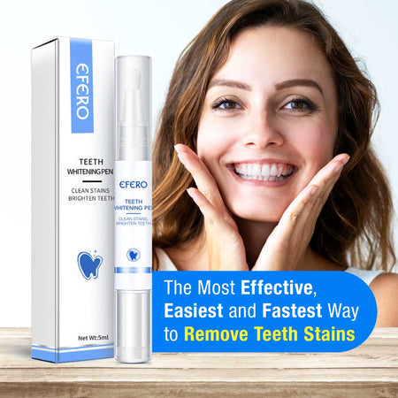 Efero Teeth Whitening Pen (Oral Hygiene Teeth Cleaning Serum) Oral Care Stains and Plaque Remover